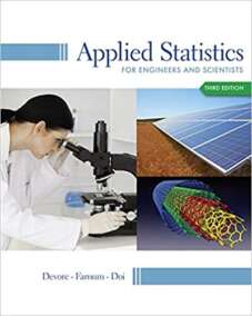 Applied Statistics for Engineers and Scientists 3rd Edition, ISBN-13: 978-1133111368