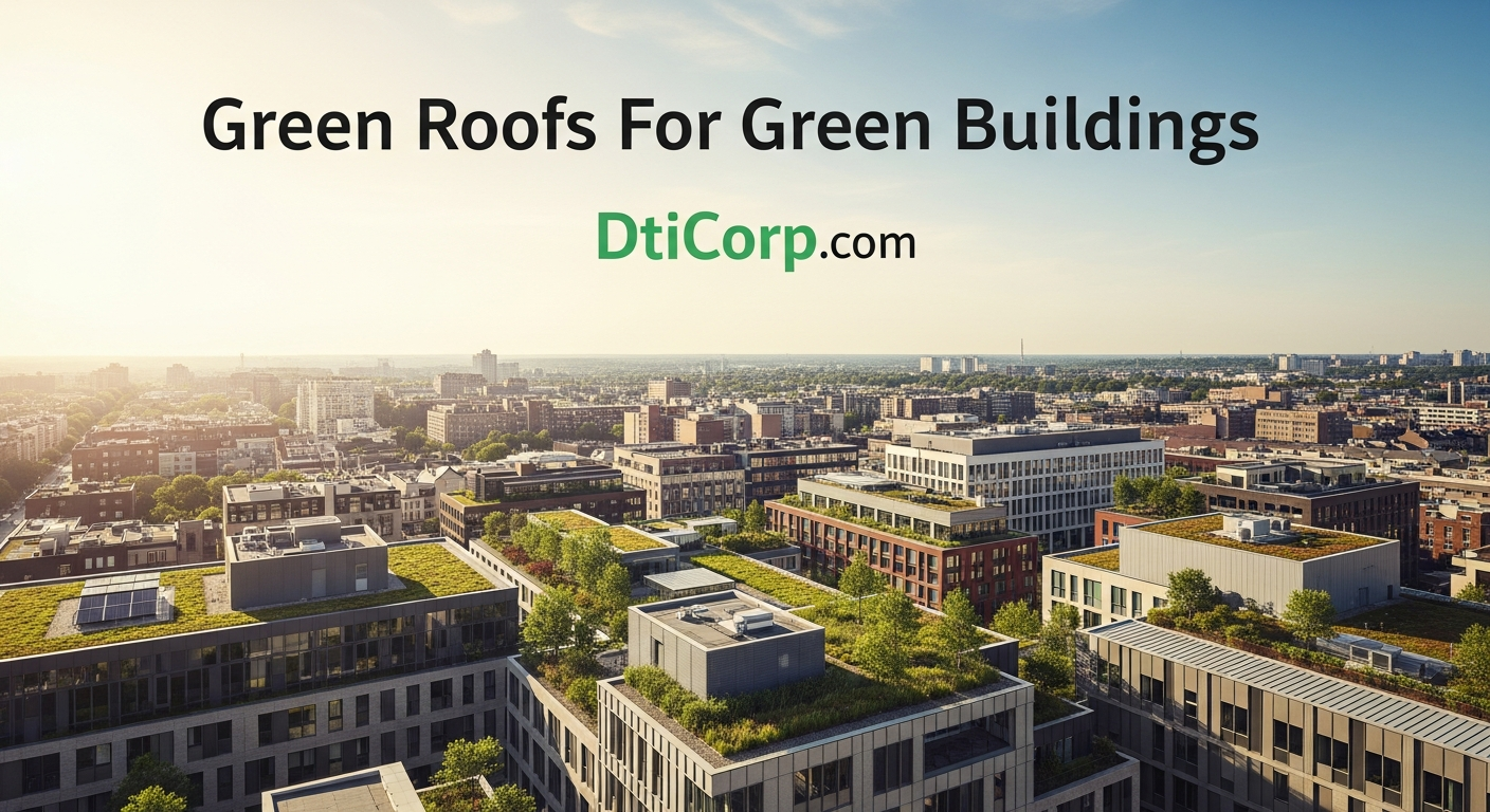 Innovative Green Roofs For Healthy Green Buildings