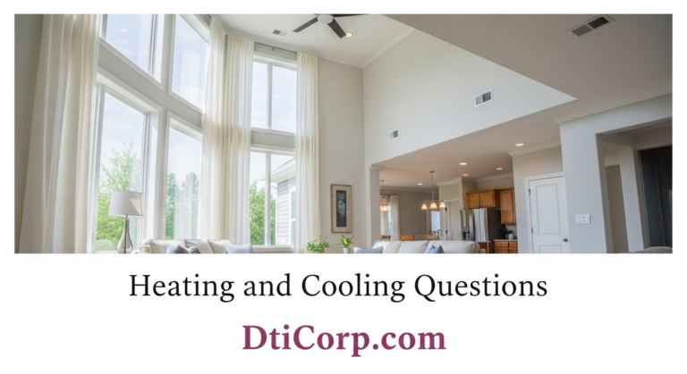 Heating and Cooling Questions